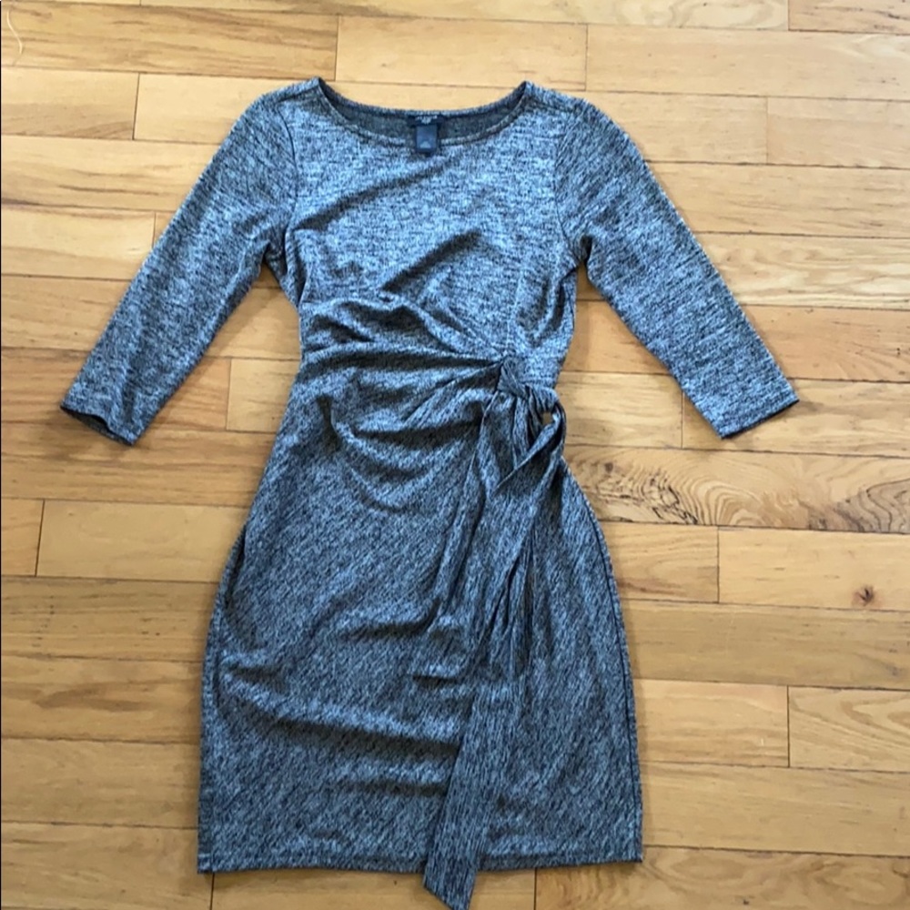 Ann Taylor Tie Waist Dress